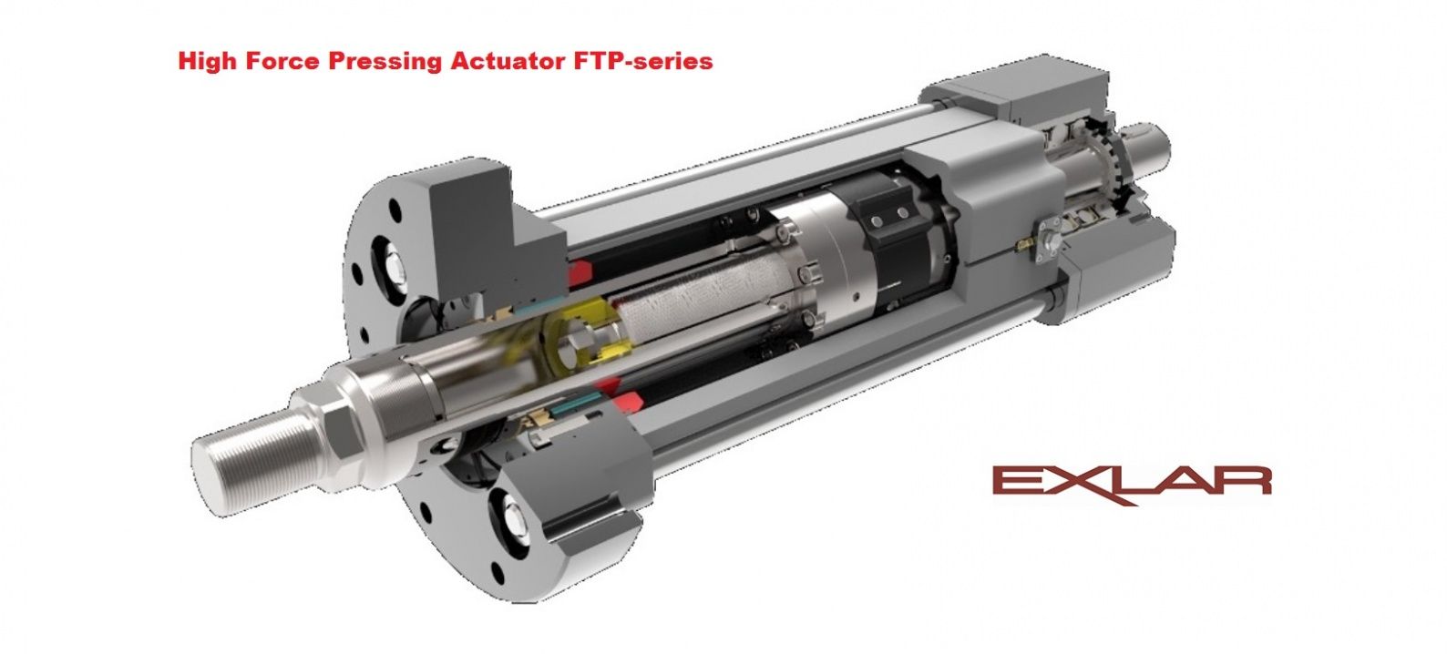 Highest Durability With Exlar High-capacity Rollerscrew Actuators - ATB ...