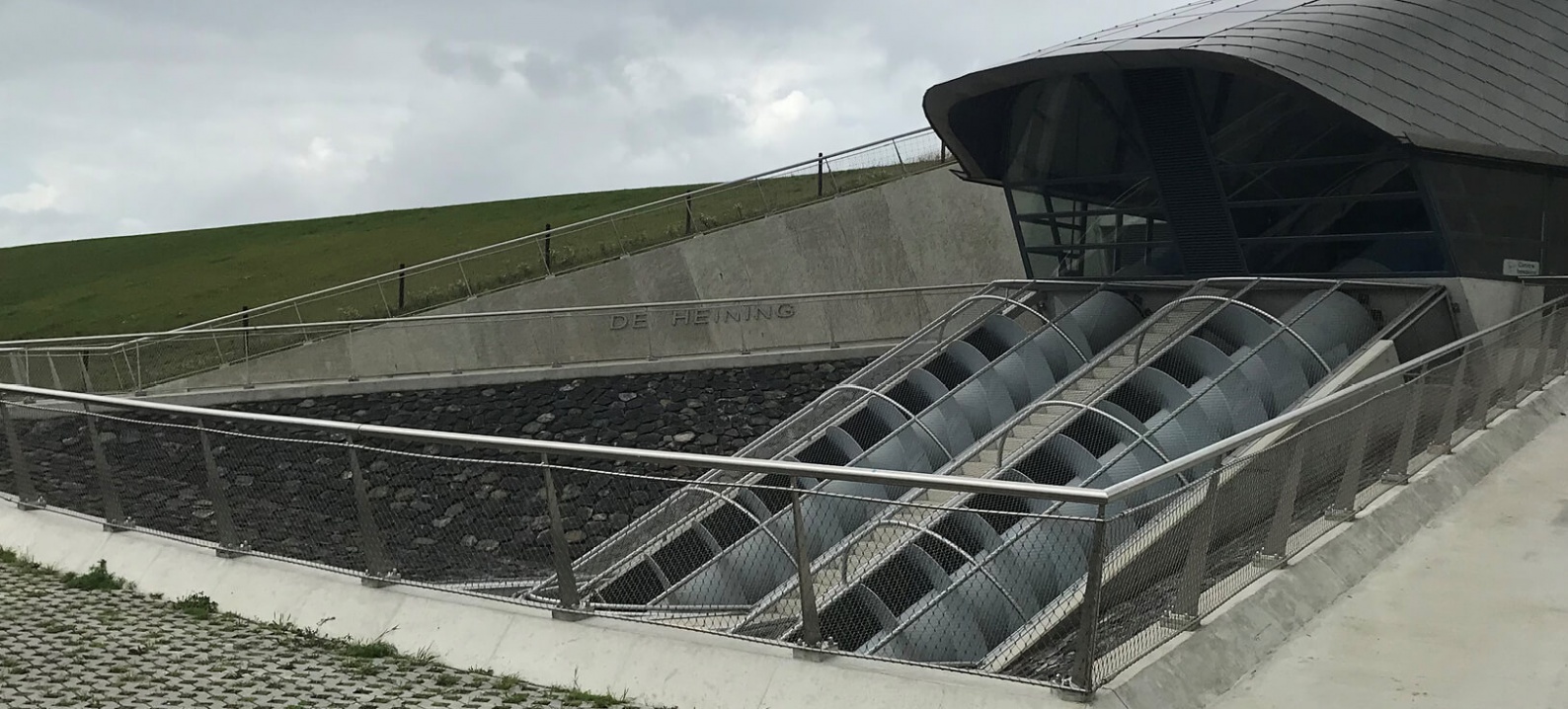 ADE Actuators in Pumping station De Heining Marrum - ATB Automation