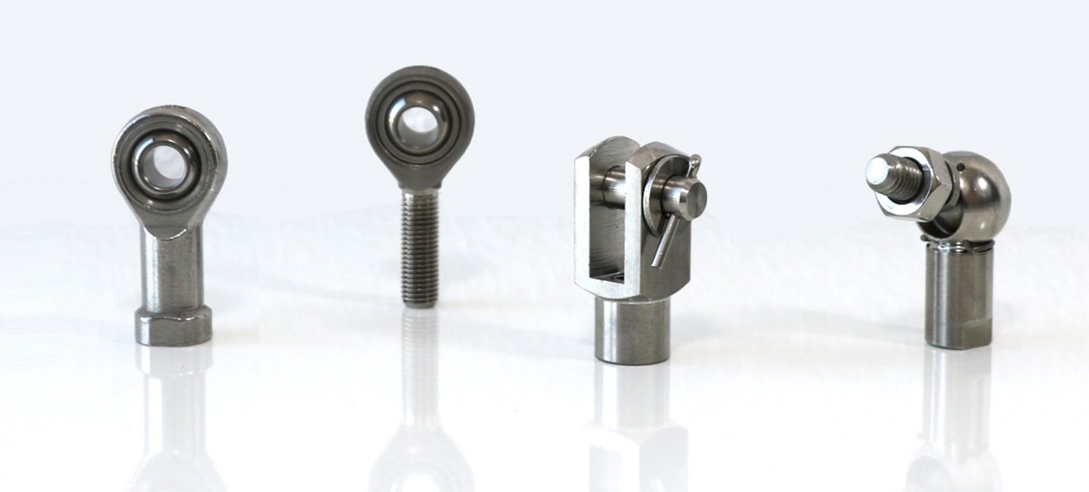 Stainless steel rod ends, clevis and ball joints from Bönnekamp