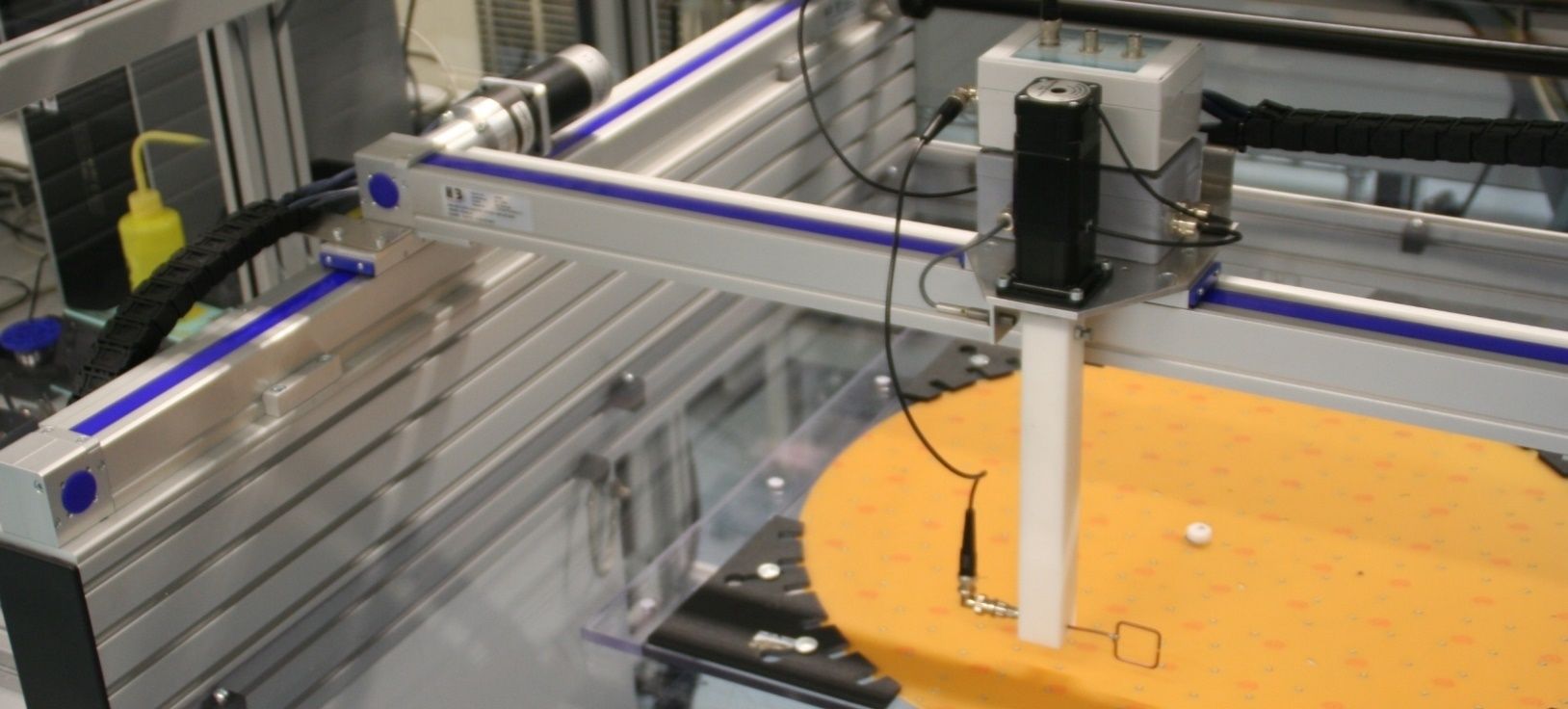 XYZ PCB scanner system with HSB and Trio Motion Technology ATB Automation