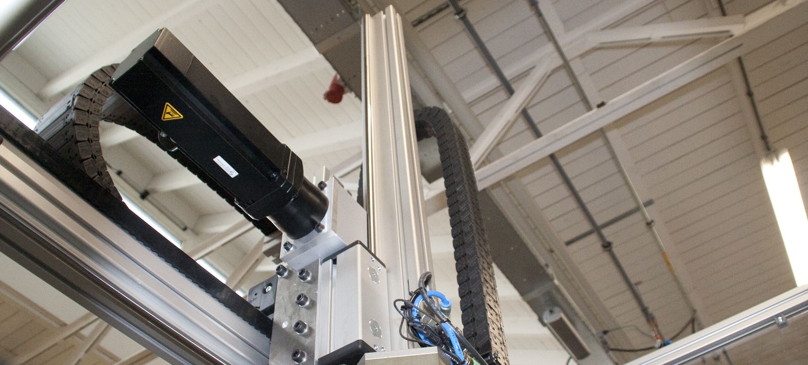 XYZ test system isolation containers with Stober Servo and Trio motion ...