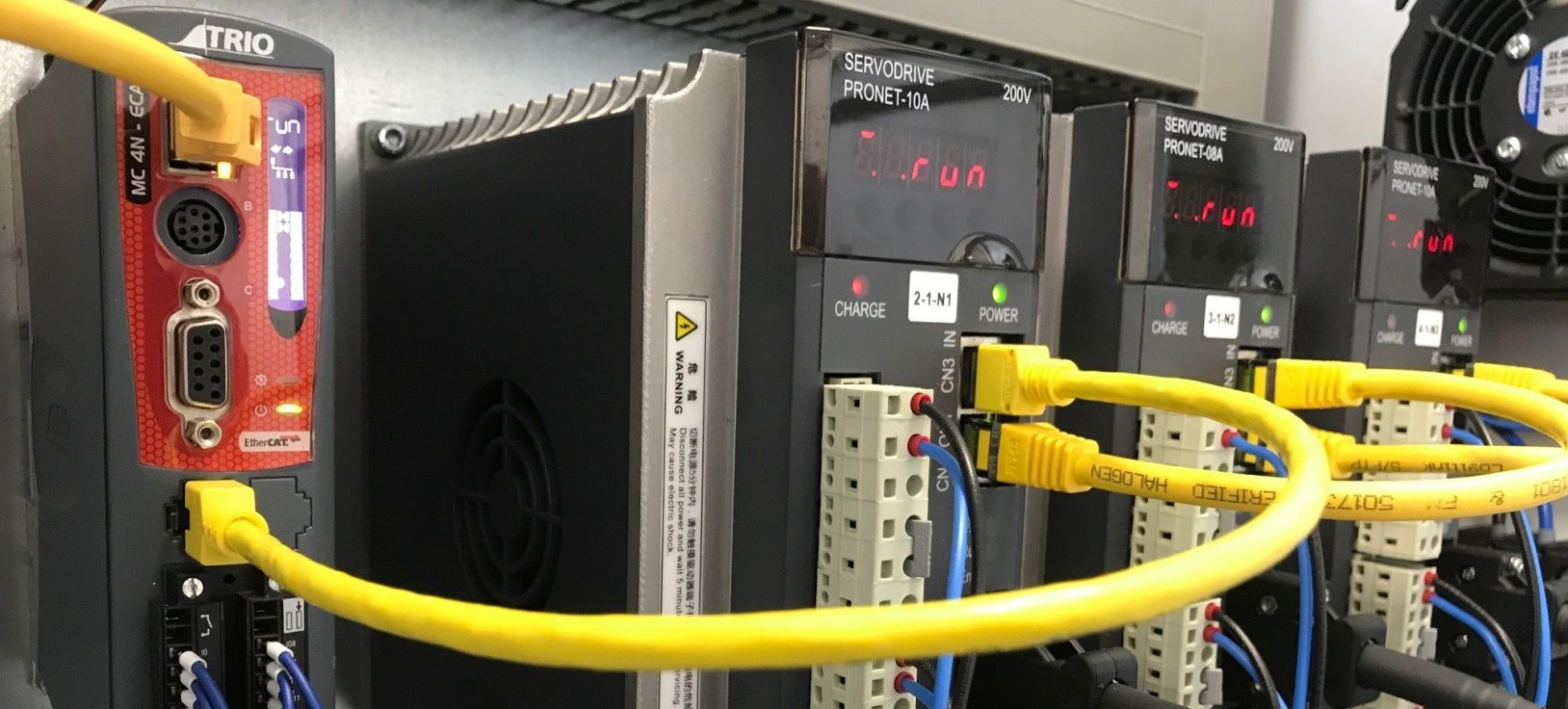 Application of servo systems of ATB Automation. - ATB Automation