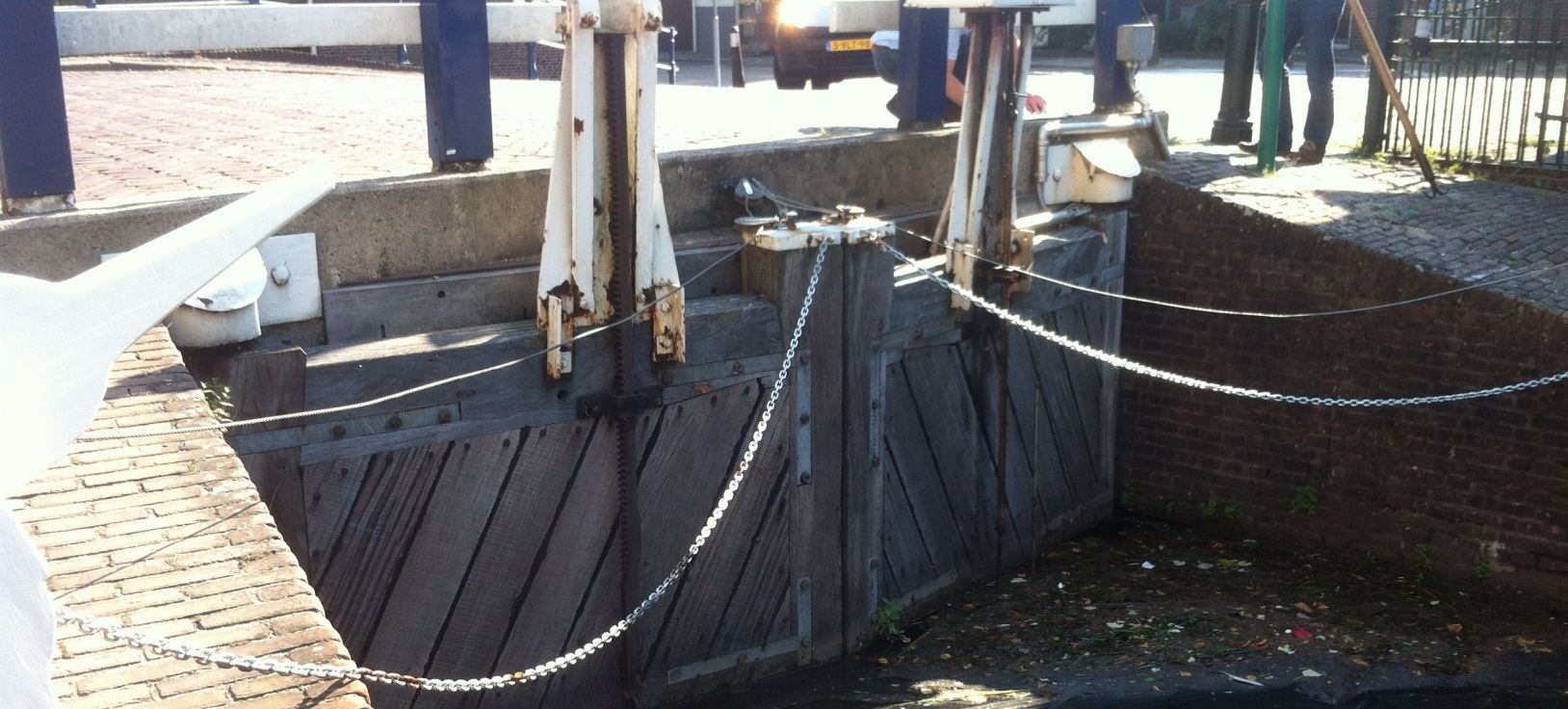 ADE actuators for lock paddles and door Lock Oudewater - ATB Automation