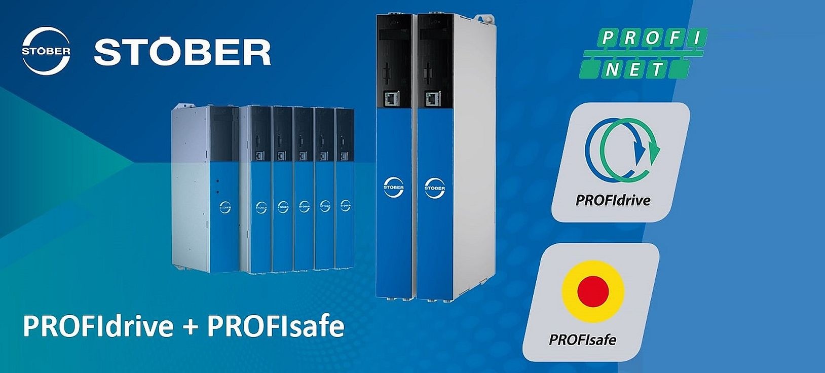 New from STOBER PROFIdrive and PROFIsafe ATB Automation