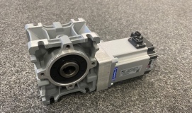 Wanshsin worm gear with Leadshine servo motor