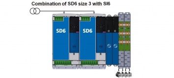 4 Stober SI6 servoregelaar met SD6 servoregelaars