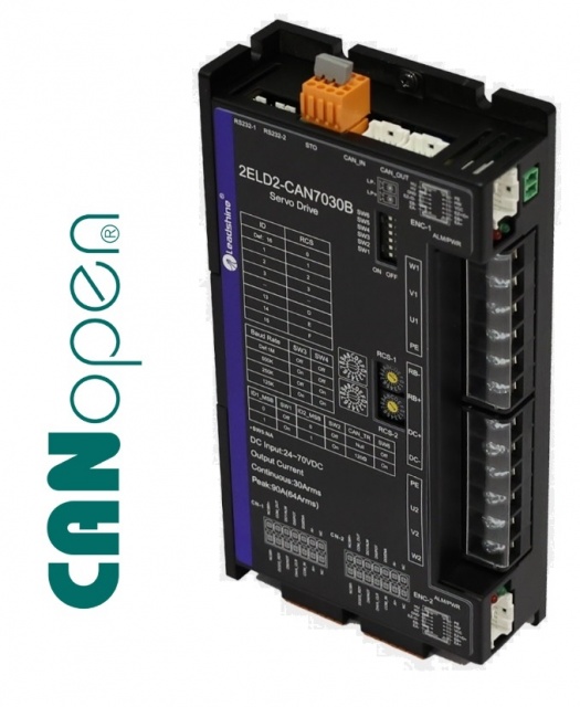 Leadshine 2axis bldc servo controller, 2ELD2CAN ATB Automation