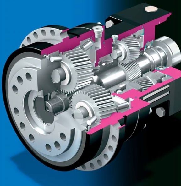 STÖBER High Torque axial gearbox PHQME ATB Automation