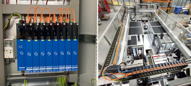 aluminium buis vormmachine gantry servosysteem