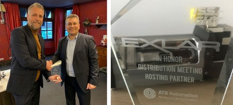 Exlar Distribution Meeting Award