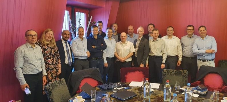 Exlar European Distributors Meeting Team