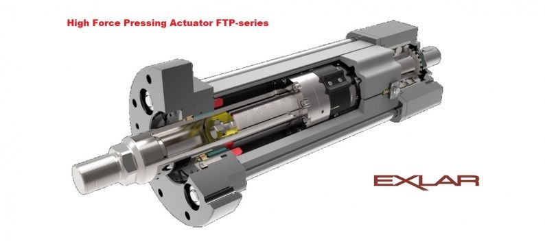 Exlar FTP Press Actuator voor persapplicaties 1