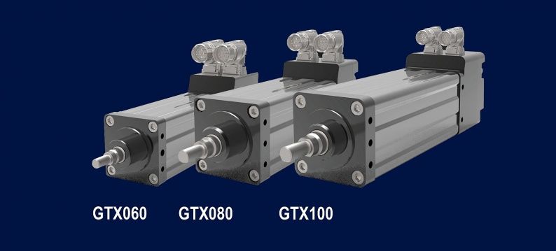 Exlar GTX serie rollerscrew servoactuator