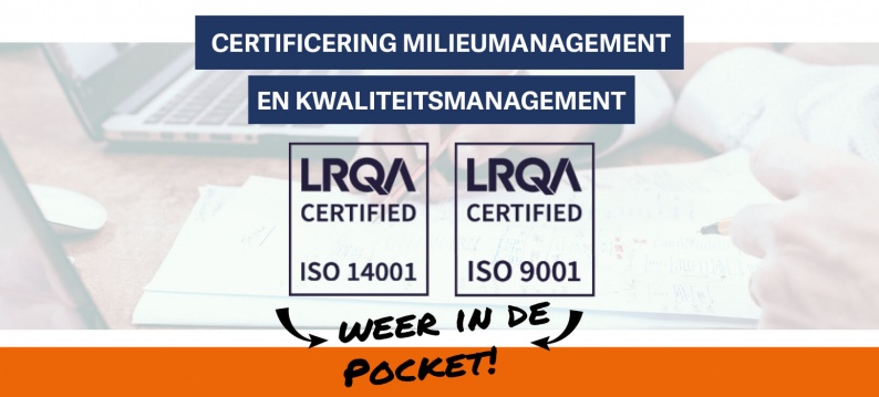 ISO 9001 14001 certificering