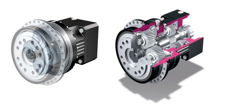 Stober PHQ and PHQA high precision right angle servo gear unit