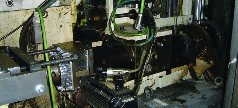 Tandler gearbox in printing machine