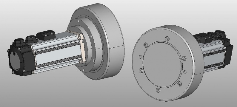 KGV met Leadshine servomotor