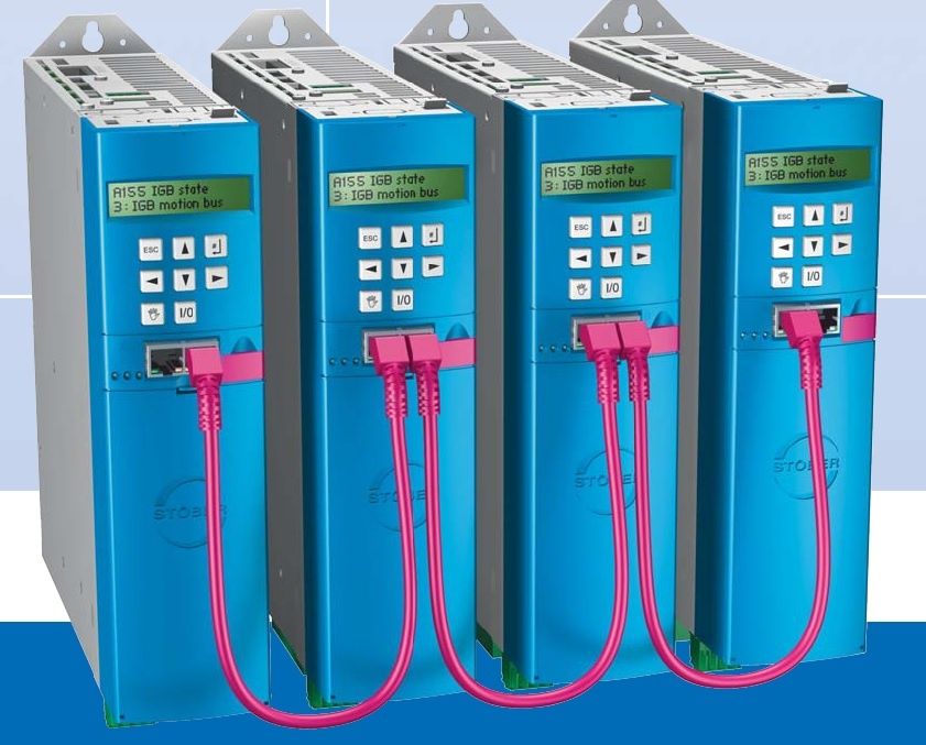 Stöber SDS5000 servo inverters for servo drives - ATB Automation